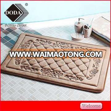 non slip soft memory foam washable bathroom carpet